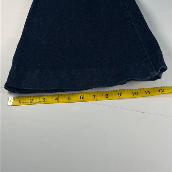Kancan Women's Dark Blue Flare Bottom Button Fly Jeans Sz 11 - Picture 9 of 9